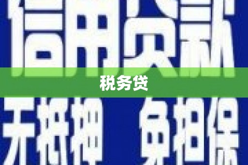 神湾税务贷