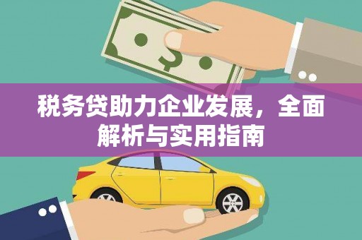 神湾税务贷助力企业发展，全面解析与实用指南