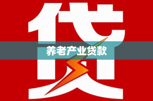 神湾养老产业贷款