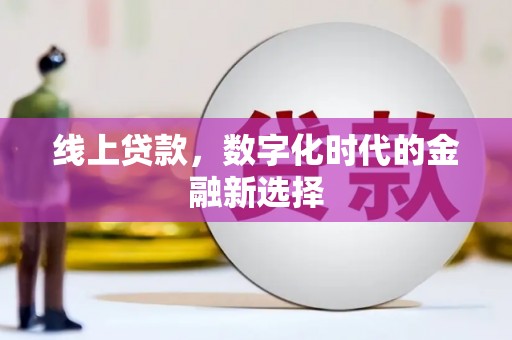 神湾线上贷款，数字化时代的金融新选择